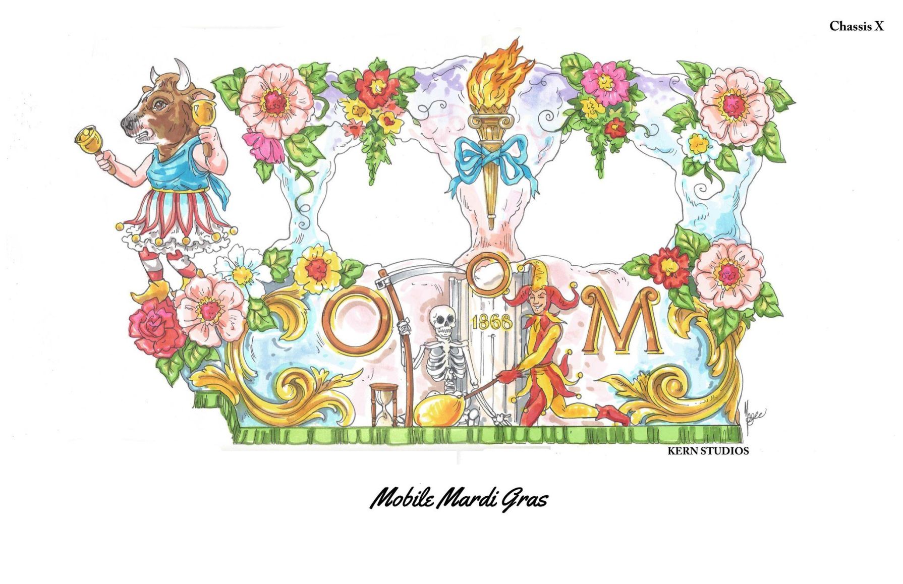 Rex 2017: See artistic renderings of the floats